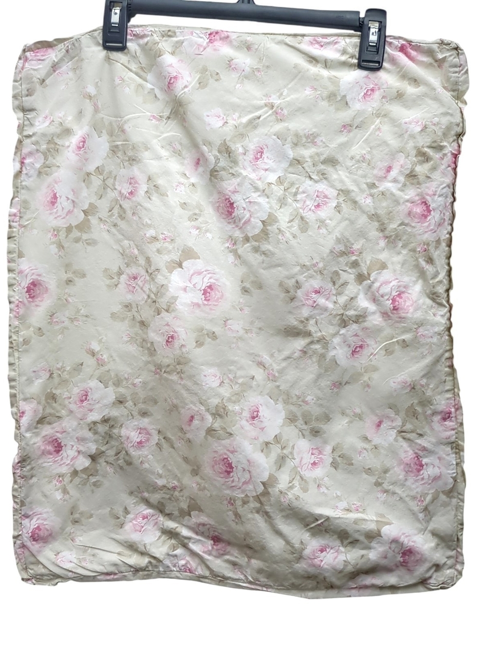 Simply Shabby Chic Pink Rose Floral Reversible Standard Pillowcase Set of 2